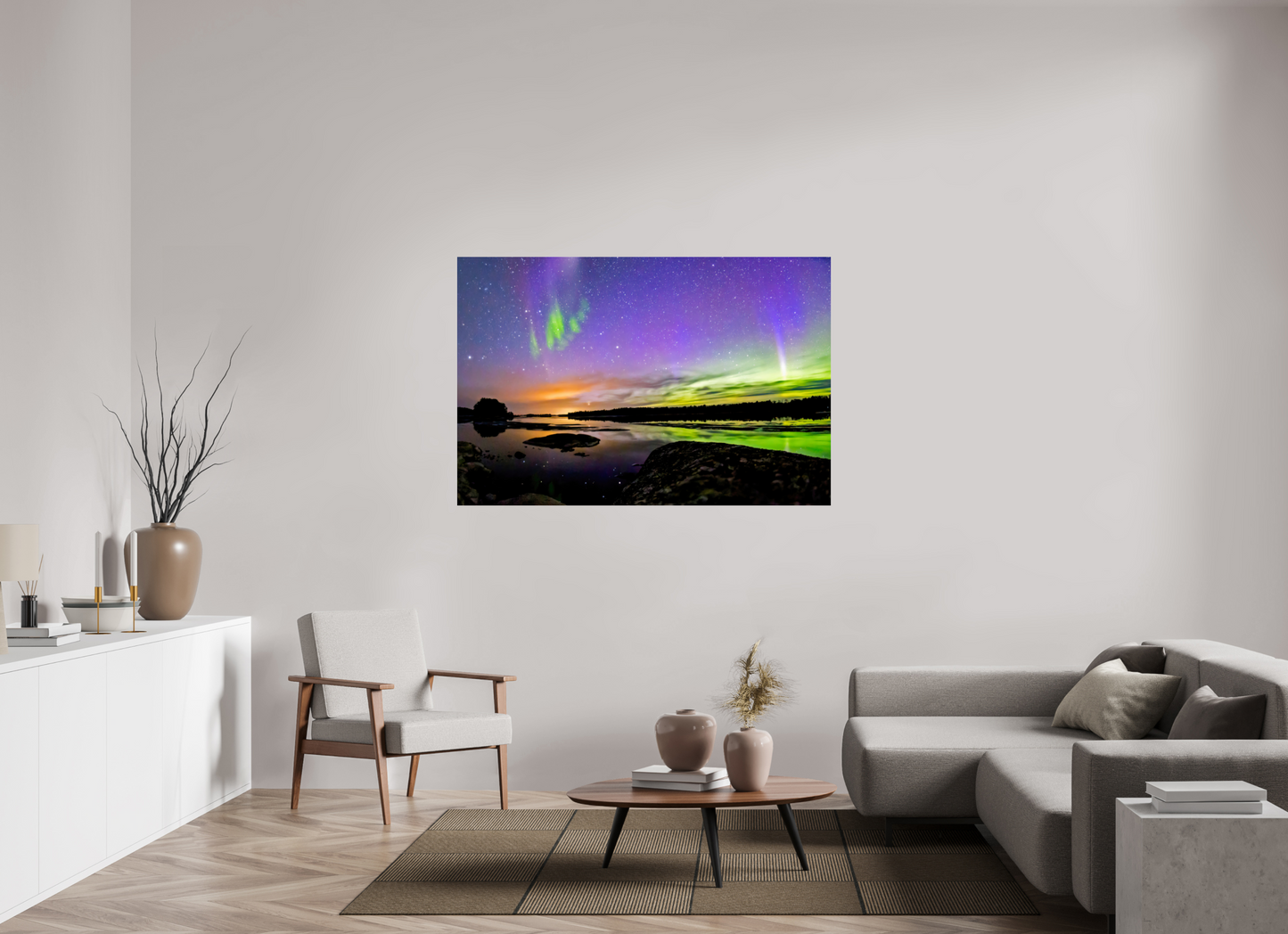 Northern Lights Over Voyageurs National Park