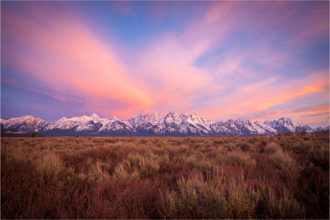 Main image Sunrise in Grand Teton