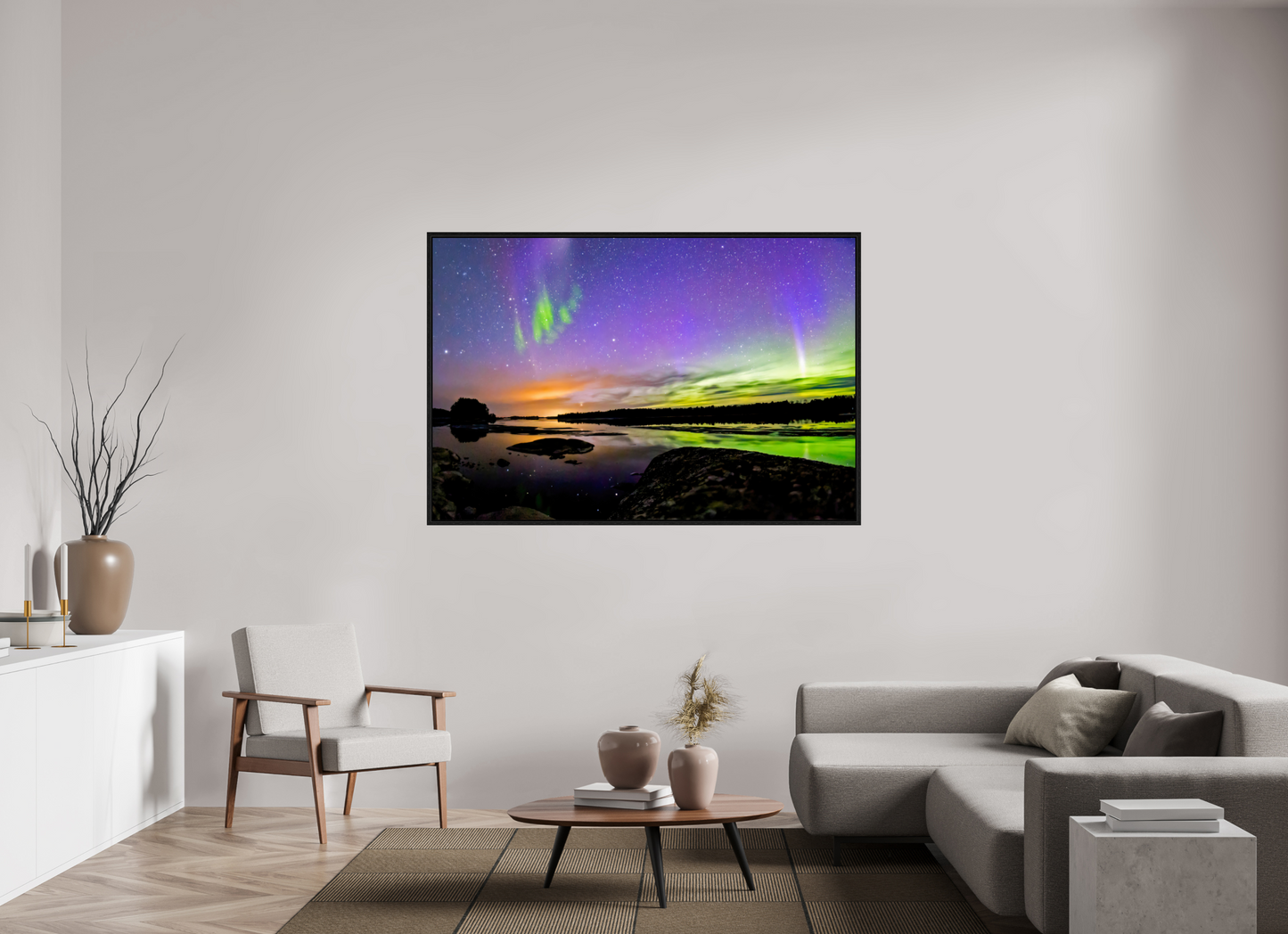 Northern Lights Over Voyageurs National Park