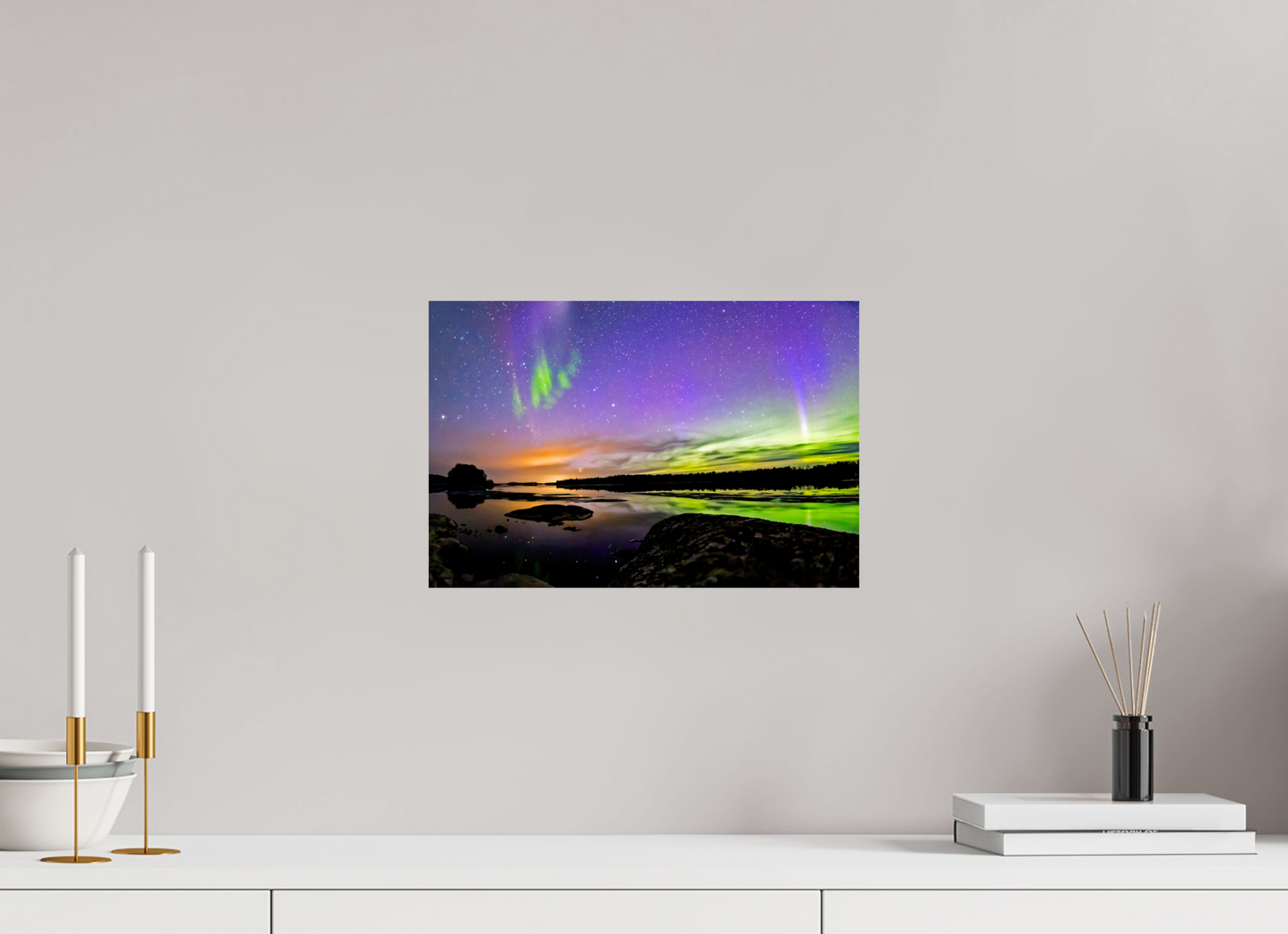 Northern Lights Over Voyageurs National Park