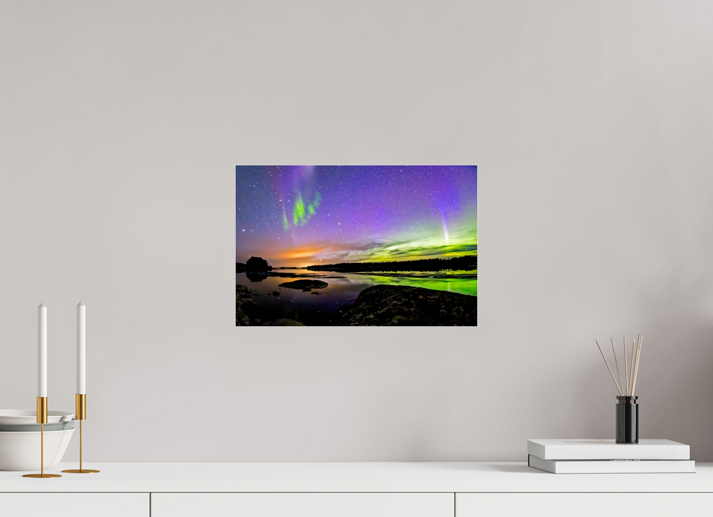 Northern Lights Over Voyageurs National Park