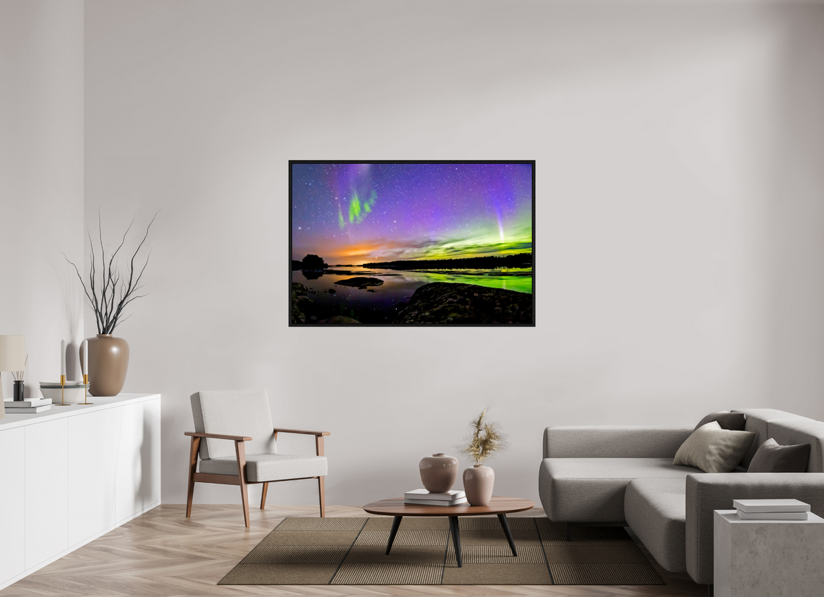 Northern Lights Over Voyageurs National Park