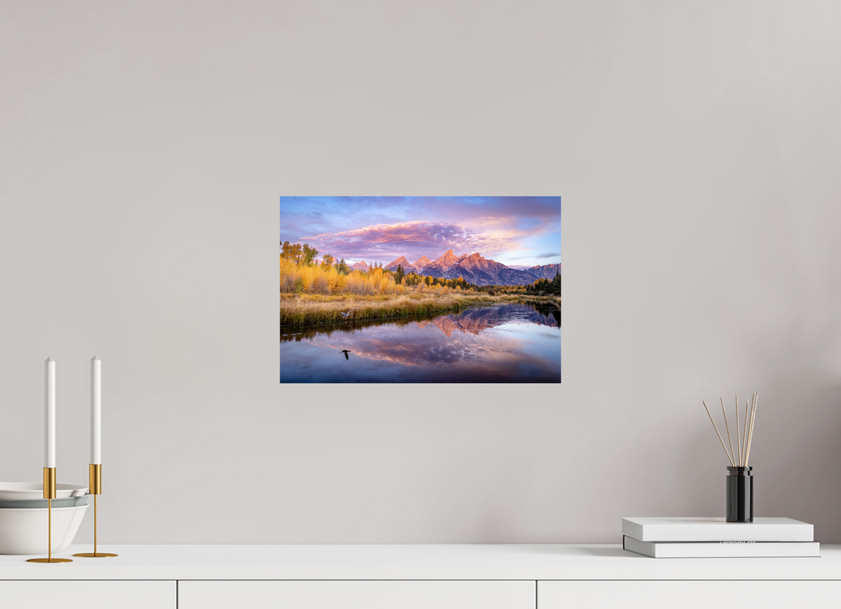 15 x 10″, Photo Print On Fuji Crystal DP II Sunrise at Schwabacher Landing